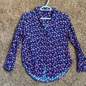 Delicate floral blouse